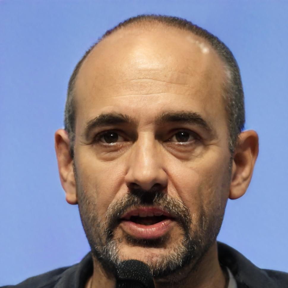 Portrait of financial education instructor